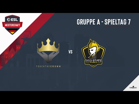 Sissi State Punks vs. Touch the Crown- ESL Frühlingsmeisterschaft 2021 - CS:GO - Woche 7 - Gruppe A