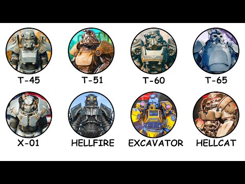 Every Power Armor Model in Fallout Explained in 11 Minutes