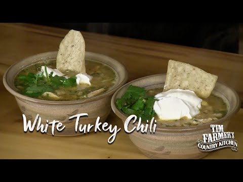 Turkey White Chili Recipe (Can Use Chicken!)