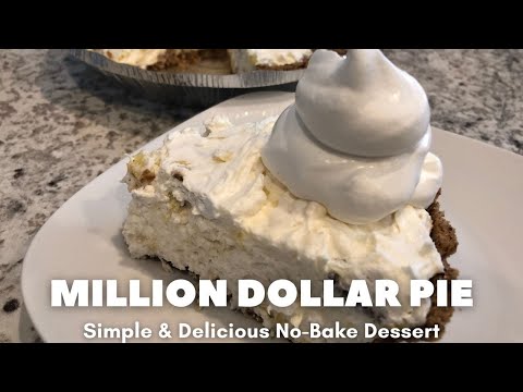 Million Dollar Pie | Easy No-Bake Dessert | Throwback Recipe!