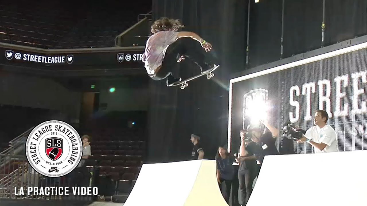 Street League LA '15: Practice Day (By: Transworld)