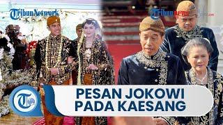 Kini Sudah Menikah dengan Erina Gudono, Presiden Jokowi Beri Wejangan untuk Kaesang