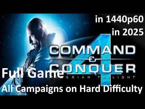 Command & Conquer 4: Tiberian Twilight - Full Game (Hard) / Part 1 - No Commentary Gameplay