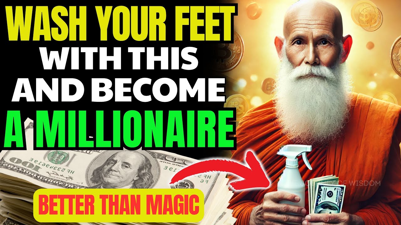 Wash YOUR FEET With This And ATTRACT WEALTH Into Your Life In Great Abundance💰Buddhist Teaching