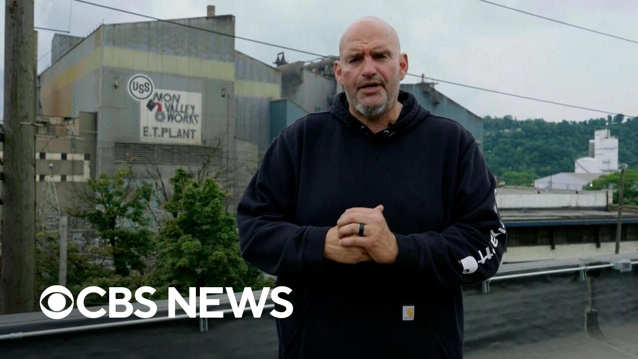 Pennsylvania Democratic Senator Fetterman addresses Republican midterm convention via video message