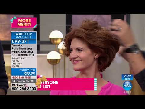 HSN | Tweak-d Haircare / Cargo Beauty Gifts 11.08.2017 - 02 PM