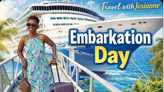 Sun Princess Embarkation Day | Boarding the new Sun Princess Cruise Ship.