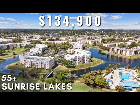 Resort-style living in Sunrise Lakes' 55+ Community - 10444 NW 30th Ct # 207