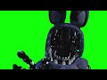 FNaF 2 Withered Bonnie Jumpscare Greenscreen