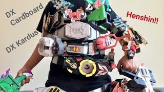 Download lagu 2023 Kamen Rider Henshin with DX Driver Belt Cardboard homemade mp3