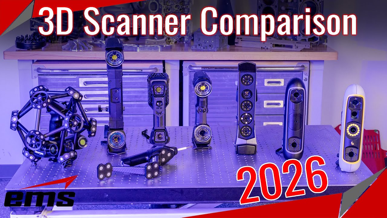 Creaform 3D Scanner Product Lineup For 2026