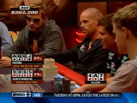 2009 Aussie Millions Cash Game: Fortune favors the bold