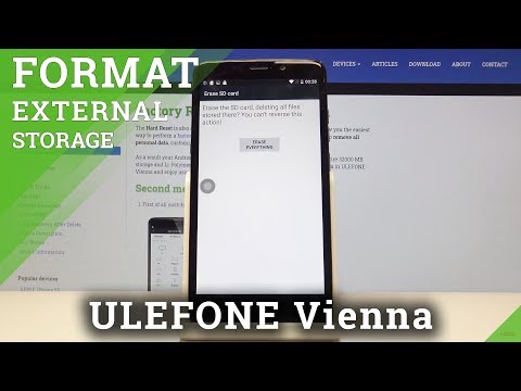How to Erase Memory Card in ULEFONE Vienna - Format SD Card