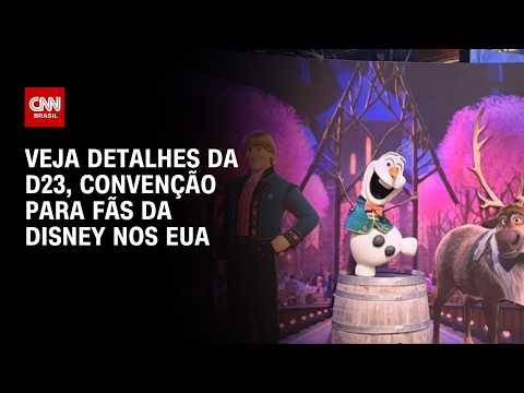 D23: Convenção para fãs da Disney começa nos Estados Unidos nesta sexta (14) | CNN PRIME TIME