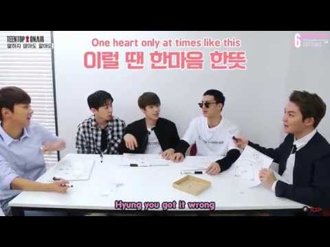 [6TOTSubs] 160614 TEEN TOP ONAIR  - We Know Even If You Don't Say It