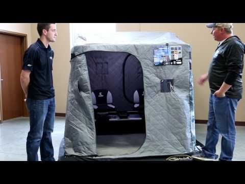 Clam Jason Mitchell Thermal X Portable Ice Shelter