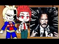 Сlass 1A React To Deku As John Wick Gacha React