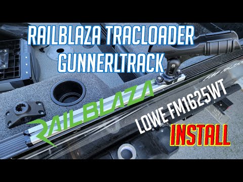 How I installed RailBlaza Tracks on my Lowe FM1625WT