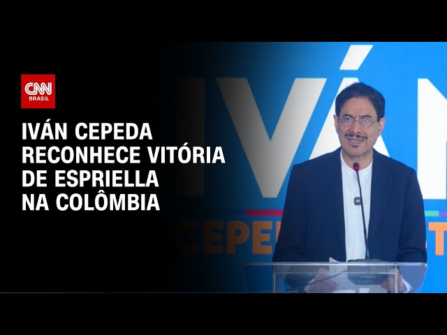 Eleições da Colômbia: Iván Cepeda reconhece vitória de Espriella | CNN 360º