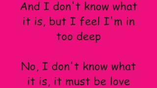 Enrique Iglesias - It Must Be Love (Lyrics)
