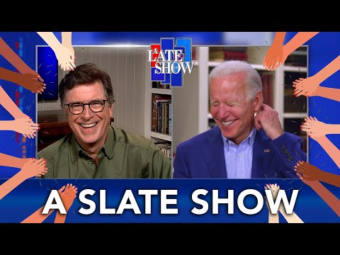 "A Slate Show" with Stephen Colbert, Feat.梅根Thee Stallion，湯姆-漢克斯和更多。 ("A Slate Show" With Stephen Colbert, Feat. Megan Thee Stallion, Tom Hanks And More)