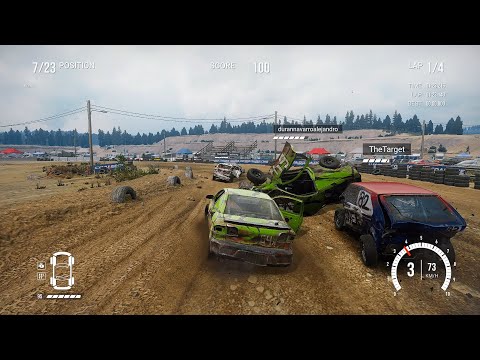 Wreckfest 2 Multiplayer is Just as You Would Imagine
