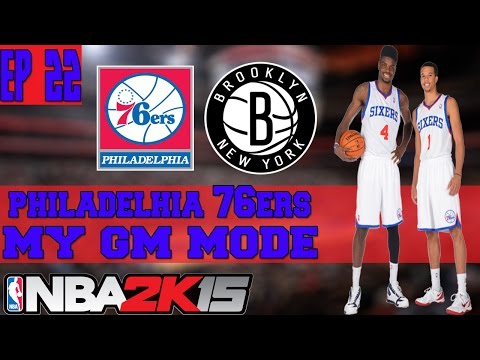NBA 2K15 My GM Mode - Philadelphia 76ers - Round 1 vs Nets