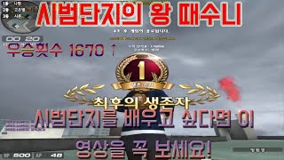 시범단지의 왕이 되고 싶은 때수니 입니다
