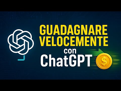 👉 Ho chiesto a ChatGPT come guadagnare online VELOCEMENTE (ecco il metodo)