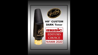 Arnie Krakowsky on the JodyJazz HR* CUSTOM DARK Tenor Sax Mouthpiece