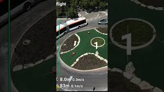 Crazy!!! DJI Mini 5 Pro drone in the square! #dji #dronevideo #mini5pro