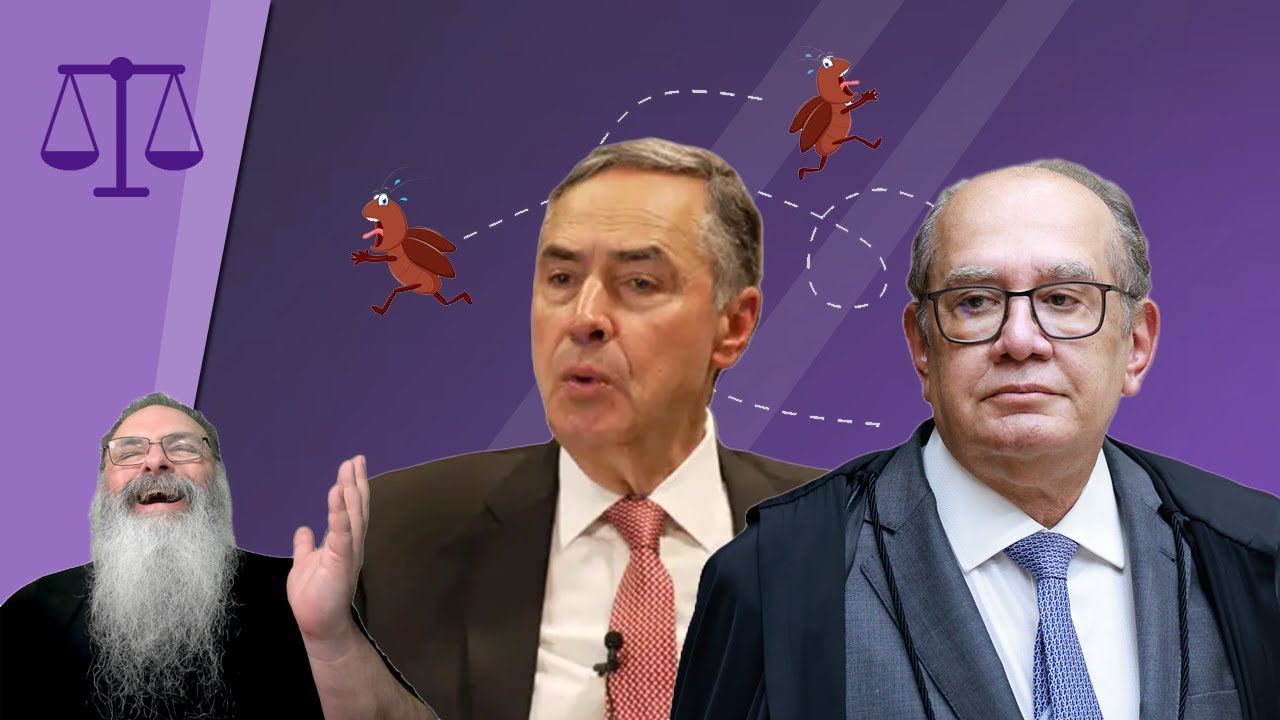 GILMAR e BARROSO explicitam o BARATA-VÔA que tá ROLANDO no STF ESSES DIAS