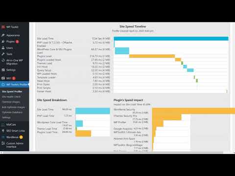 WP Profiler Plugin Demo Video & Walk Through