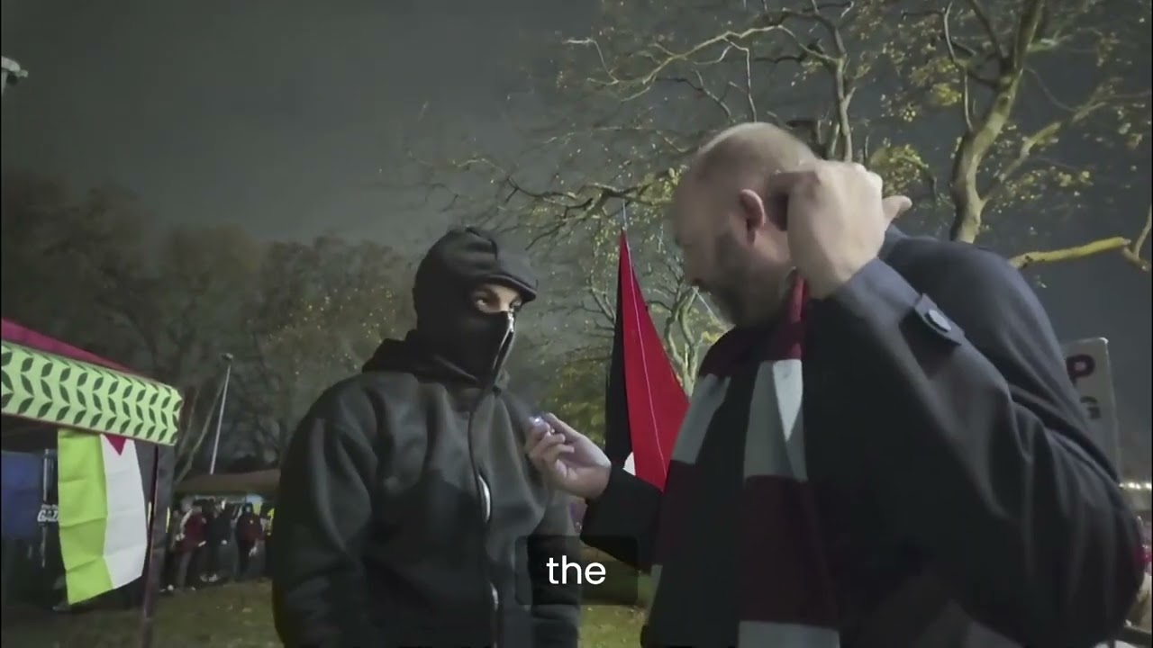 Nick Timothy MP faces down Islamist mob at Aston Villa match