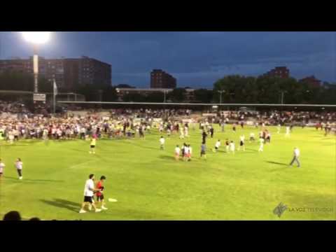 Así celebraron los aficionados el ascenso del CF Talavera a 2ª B