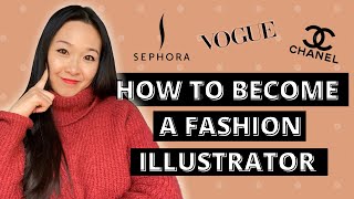 HOW TO MAKE MONEY AS FASHION ILLUSTRATOR| 4 tips in 2022 #fashionillustration #fashionillustrator