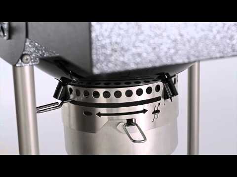 Klotgrill Weber Performer GBS Kolgrill med Sidobord & Integrerad Termometer