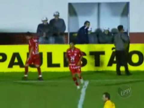 O gol de Mogi Mirim 1 x 0 Ponte Preta