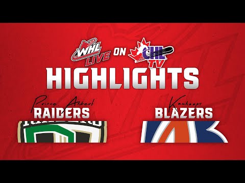 Prince Albert Raiders at Kamloops Blazers 10/15 | WHL Highlights 2024-25