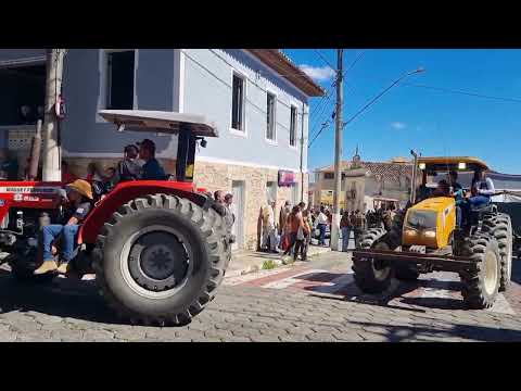 Exposição Agropecuária, Resende Costa - MG,  Desfile pelas ruas da cidade, 19/07/2026