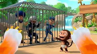 CRIEI O MEU PRÓPRIO ZOOLÓGICO USANDO PESSOAS NO I AM MONKEY