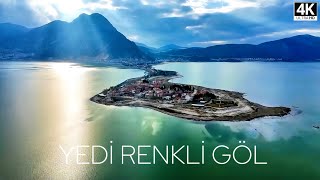 Büyüleyici Yedi Renkli Gölü Keşfedin, Isparta Eğirdir Gölü Gezisi