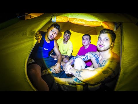 HORROR STORIES IN THE TENT WITH MY FRIENDS