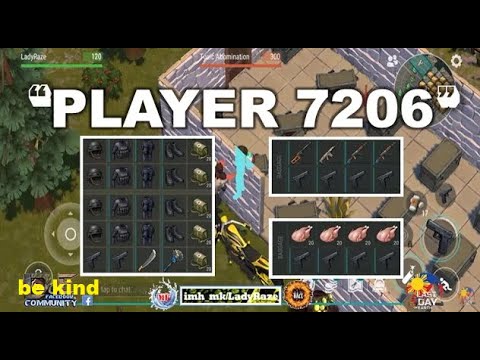 "PLAYER 7206" | 14 GUNS | 2 C4s needed - Last day On Earth: Survival