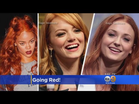 Going Red! The In-Demand Hair Color This Season