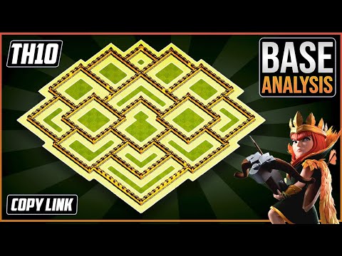 New BEST TH10 HYBRID/TROPHY[defense] Base 2020!!  Town Hall 10 Trophy Base Design - Clash of Clans
