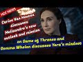 Carice Van Houten Discusses Melisandre S New Outlook And Mission On Game Of Thrones GOTS 7
