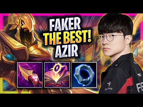 FAKER THE BEST AZIR IN KOREA SOLOQ! - T1 Faker Plays Azir MID vs Annie! | Season 2025