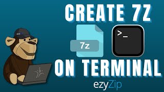 Create 7Z File using Terminal  (MacOS and Linux)