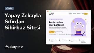 Yapay Zeka ile Sıfırdan Web Sitesi Yaptım | Claude + BulutPress WebMCP